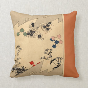 Coussin Japan - Old kimono design -