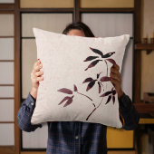 Coussin Japandi style simple moderne Japon et Scandi
