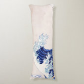 Coussin japonais de corps de vagues (Devant (Vertical))