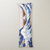 Coussin japonais de corps de vagues (Dos (Vertical))