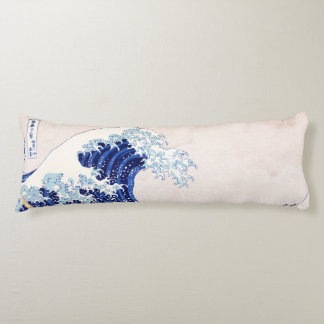 Coussin japonais de corps de vagues