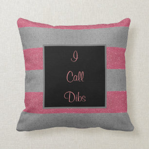 Coussin J'Appelle L'Oreillers À Jets De Dibs