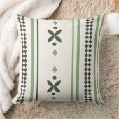 Coussin Jardin à rayures nordiques (Couverture)