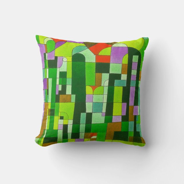 Coussin Jardin Art Design Jeu d'oreiller (Recto)