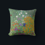 Coussin Jardin aux fleurs Gustav Klimt Art Vintage Art Nou<br><div class="desc">Gustav Klimt Jardin Fleur Jardin Art Nouveau Vintage Peinture Art Nouveau 1907</div>