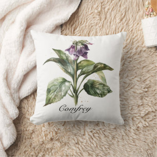 Coussin Jardin Botanique de Consoude dans l'esthétique Cot