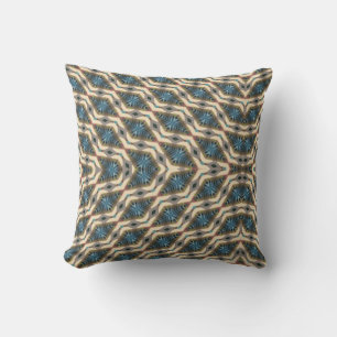 Coussin Jardin caché bleu