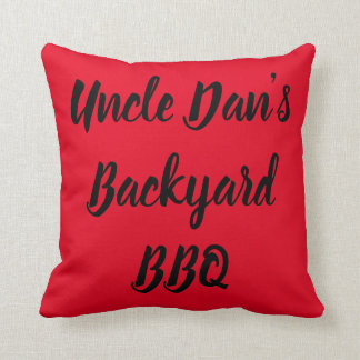 Coussin Jardin de barbecue de l'oncle Dan