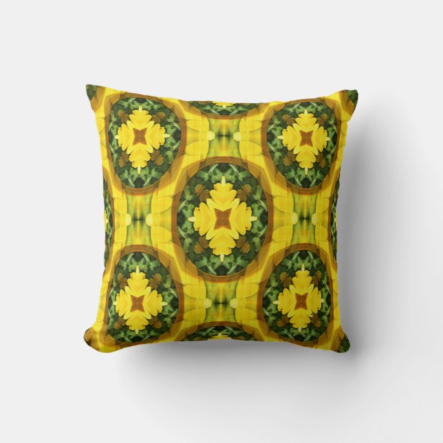 Coussin Jardin de calendula...... (Recto)