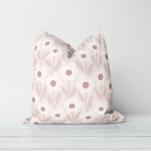 Coussin Jardin de Chalkflower Rose Romantique Doux