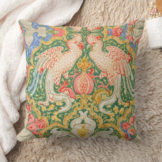 Coussin Jardin de Cockatoo de Walter Crane (Couverture)