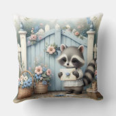 Coussin Jardin de lettres de Raton Pastel (Verso)