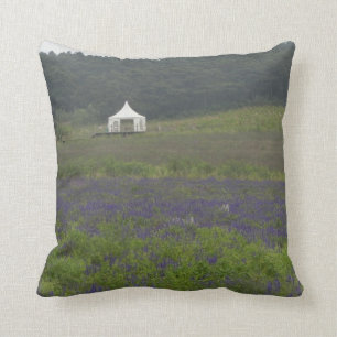 Coussin - jardin de manoir de lavande