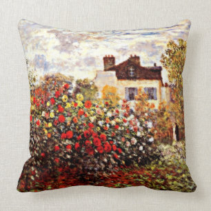 Coussin Jardin de Monet à Argenteuil