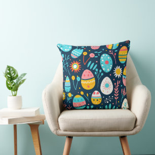 Coussin Jardin de Pâques folklorique