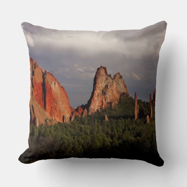 Coussin Jardin des dieux (Recto)