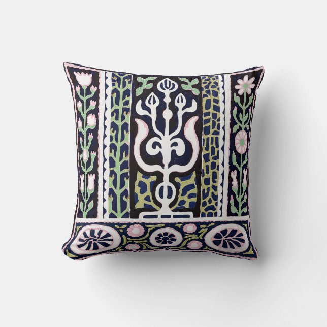 Coussin Jardin du Lotus (Recto)