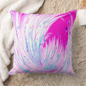 Coussin Jardin enchanté rose Abstrait (Couverture)