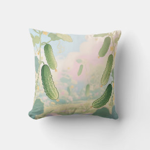 Coussin Jardin Fantaisiste de Vigne de Concombre
