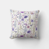 Coussin Jardin Fleur sauvage violet Motif Jardin Jeu Oreil (Recto)