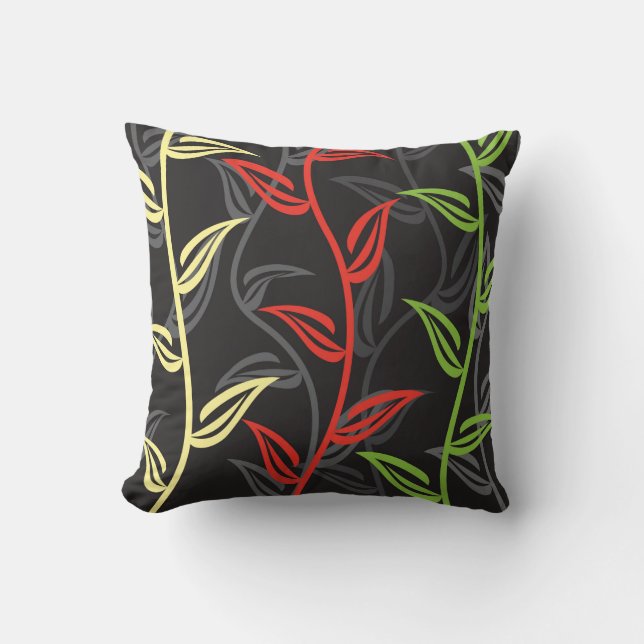 Coussin Jardin fleuri du printemps (Recto)