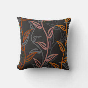 Coussin Jardin Floral de cuivre