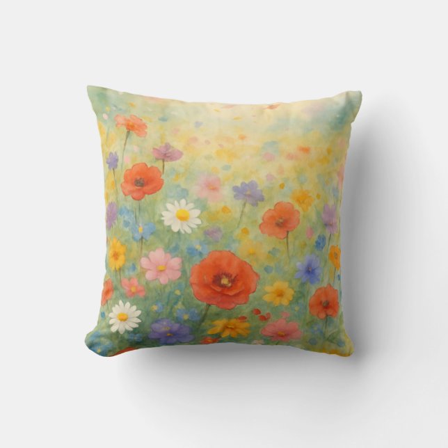 Coussin Jardin Floral Jeu d'oreiller (Recto)
