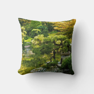 Coussin Jardin Japonais - Esthétique Traditionnelle