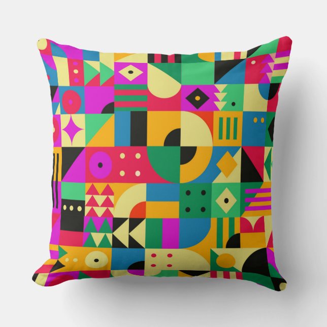 Coussin Jardin moderne Abstrait (Recto)