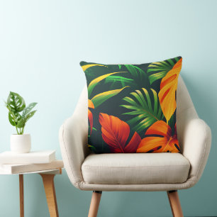 COUSSIN JARDIN NATUREL FEUILLE LÉGER