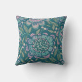 Coussin Jardin nocturne en fleurs (Verso)