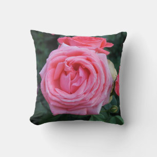Coussin Jardin rose rose