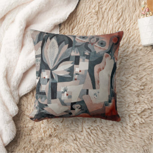 Coussin Jardin sec et frais Paul Klee