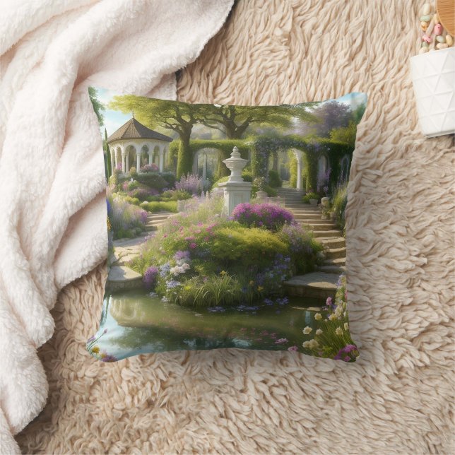 Coussin Jardin secret de notre esprit (Couverture)
