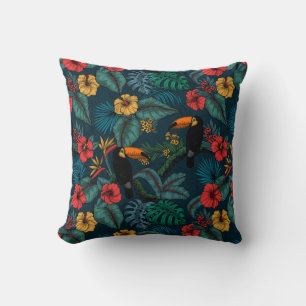Coussin Jardin toucan 2