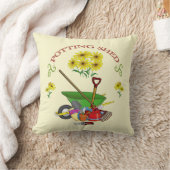 Coussin Jardiniers, Jardin, Pot Shopping (Couverture)