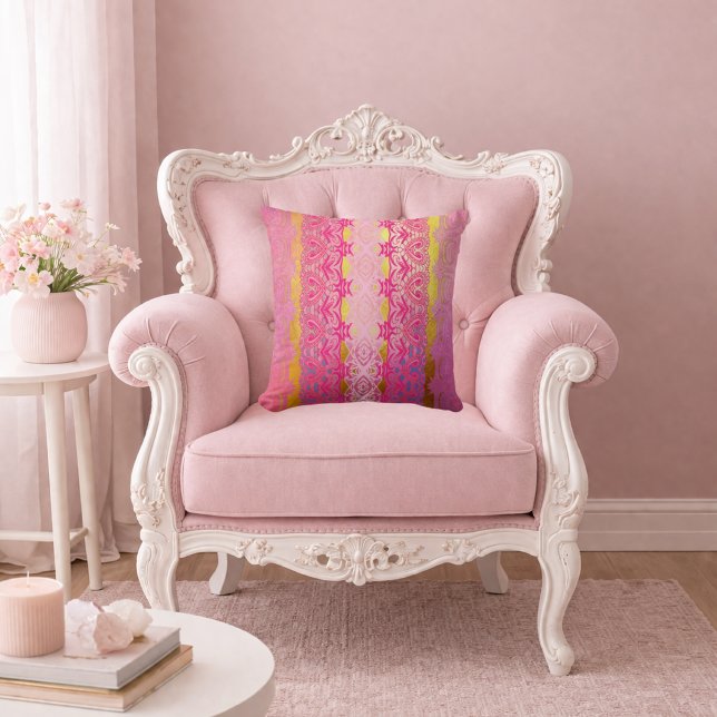 Coussin Jasmine - Couleur du cœur (Créateur téléchargé)