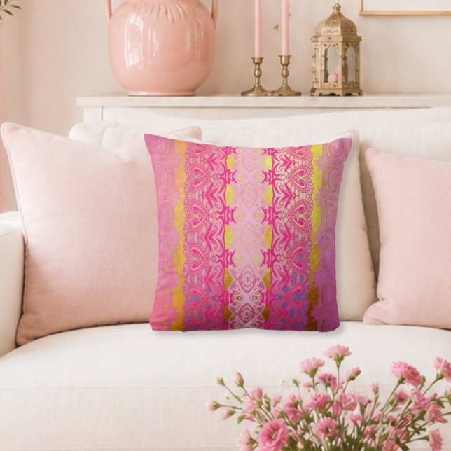 Coussin Jasmine - Couleur du cœur (Créateur téléchargé)