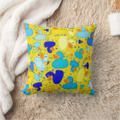 Coussin JAUNE À 3 Drks-N-Points-Style-3-Drk Jaune-Sq JAUNE (Couverture)