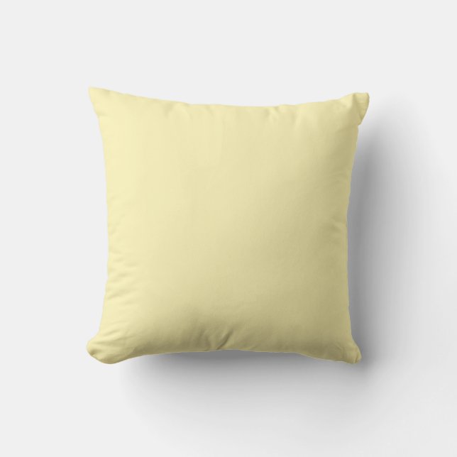 Coussin Jaune babeurre (Recto)