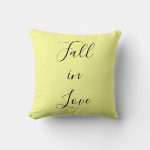 Coussin Jaune clair