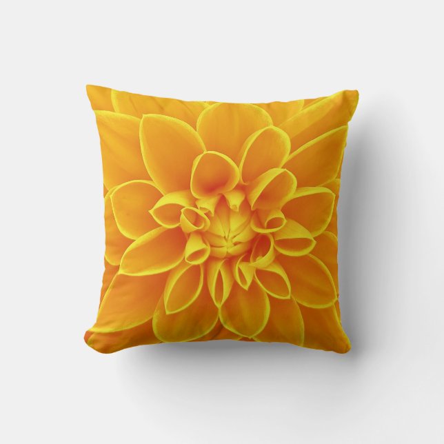 Coussin jaune de fleur (Recto)