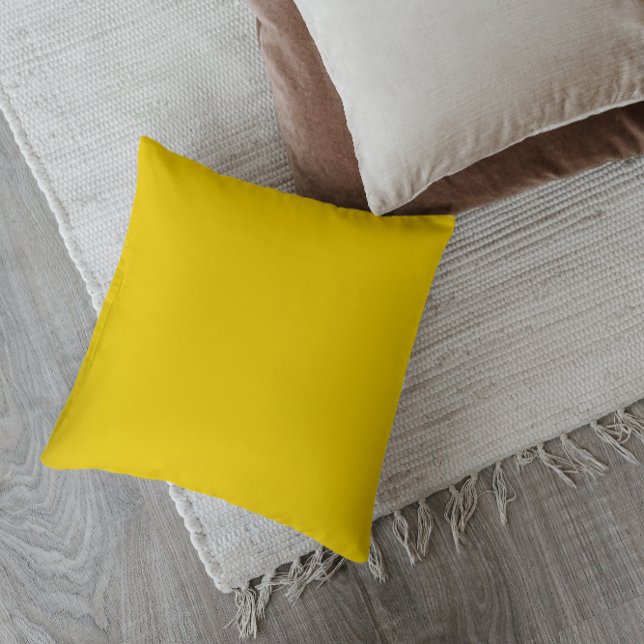 Coussin Jaune de la récolte rustique (Créateur téléchargé)