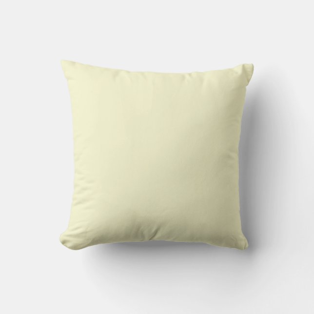 Coussin Jaune d'or clair (Recto)