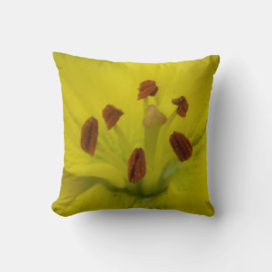 Coussin jaune Lily