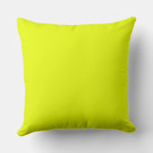 Coussin Jaune néon (Verso)