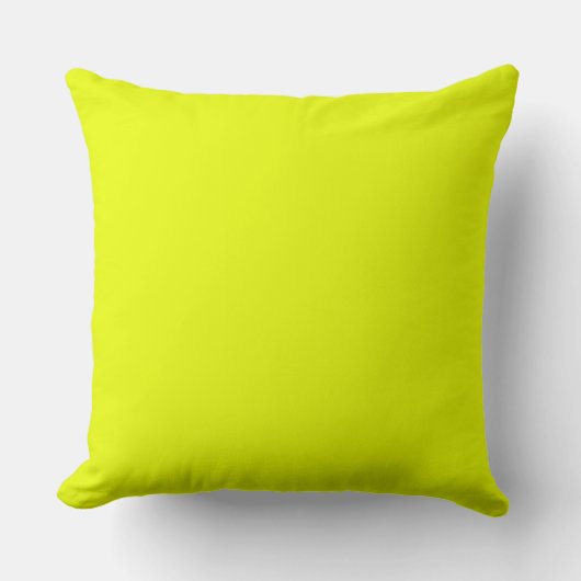 Coussin Jaune néon (Recto)