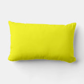coussin jaune vif (Verso)
