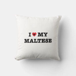 Coussin J'Coeur Mon Maltais