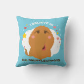 Coussin Je crois en Monsieur Snuffleupagus (Verso)